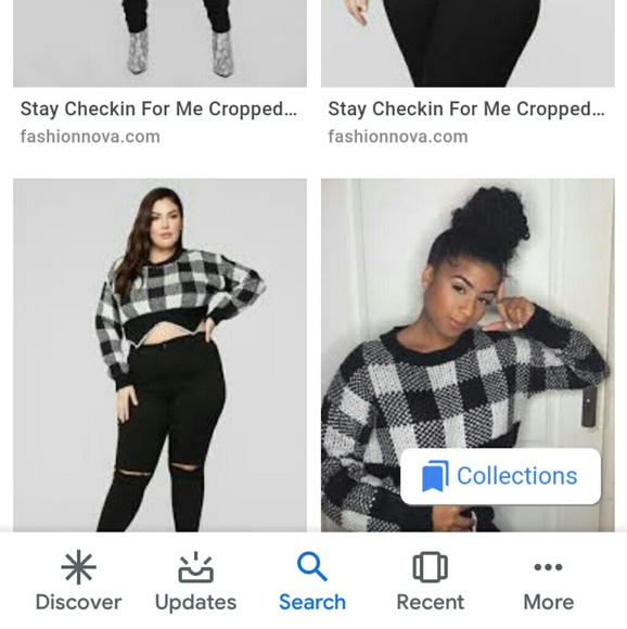 FashionNova Stay Checkin for me Sweater Worn once. - Picture 4 of 4